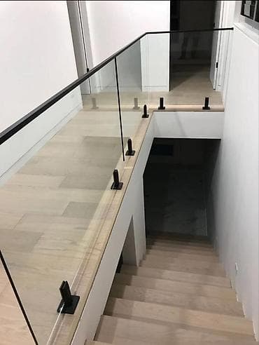 лист стекло: Изготовление перил Материал: Стекло, Для дома, Покрытие: Никель, Бесплатная доставка — 8