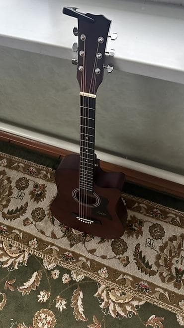 кукла купить: Акустическая гитара 40'' (формат Dreadnought с вырезом). Матовый — 2