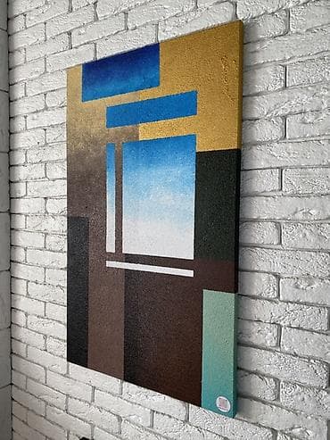 живопись ню: Картина на холсте, акрил - Ручная работа на натянутом подрамнике - — 6