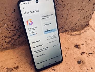 Уюлдук телефондор жана аксессуарлар: Redmi, Redmi Note 11, 128 ГБ, түсү - Кара, 2 SIM — 4