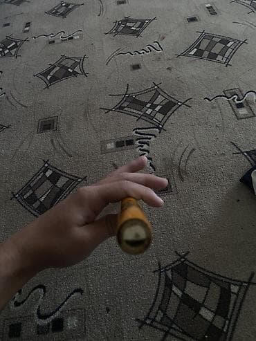 Деревянная свирель/сопилка (прямая флейта) - Материал: дерево с