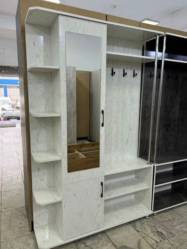 Гарнитур для прихожей, Новый, Шкаф, Зеркало, Вешалка, ДСП, Бесплатная доставка