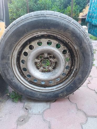 r16 215 55: Колеса в сборе 225 / 55 / R 16, Лето, Запаска, Железные — 3