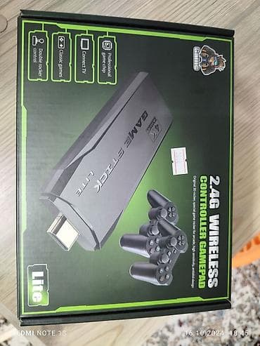 Консолдор үчүн аксессуарлар: Продается игровая приставка.Новая.Покупали сыну которому 2 годикаон — 1