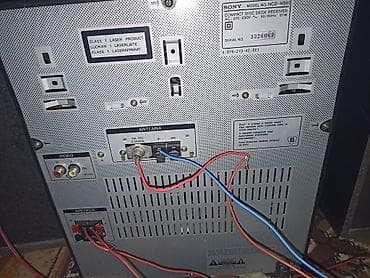 ТВ үчүн аксессуарлар: Музыкальный центр Sony MHC-551 (ресивер HCD-H551) с акустикой — 3