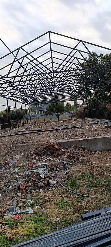 ящик фанера: Навес, Другая форма, Металл, Другой материал, Установка — 1