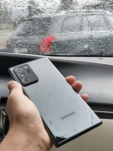 ipone 15: Samsung Galaxy Note 20 Ultra, Б/у, 256 ГБ, цвет - Черный, 2 SIM, eSIM — 1