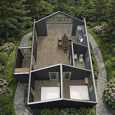 ремонт помещений: Каркасные дома под ключ - Проектирование и строительство каркасных — 9