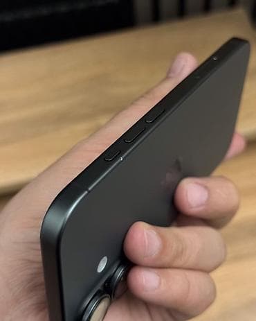 1 plus: IPhone 15, Б/у, 256 ГБ, Черный, 100 % — 6