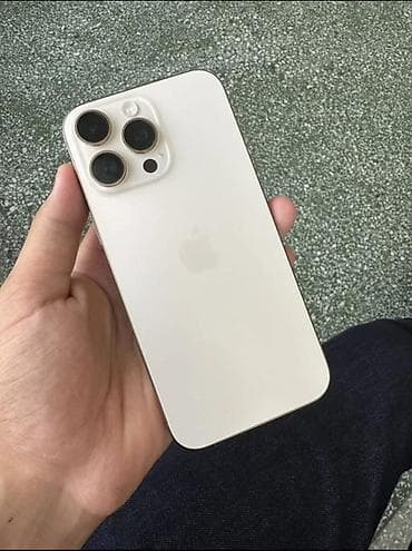 IPhone 16 Pro Max, 256 ГБ, Белый, 90 % — 1
