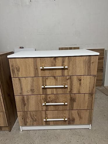 комод с доставкой: Комод для одежды, Новый, Без зеркала, ЛДСП, цвет - Белый, Самовывоз, Платная доставка — 5