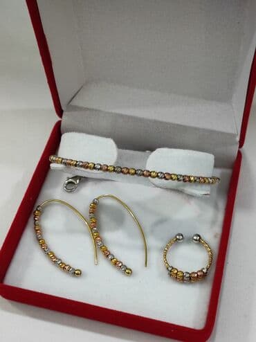 свадебные наборы ручной: Серебряный Набор+ Браслет Дизайн Италия Дорика Для заказа пишите на — 5