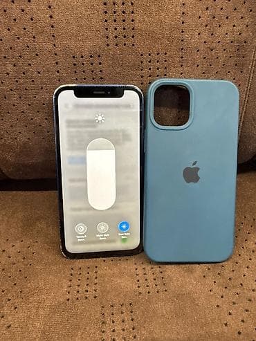 айфон 12mini: IPhone 12 mini, Б/у, 128 ГБ, Синий, Кабель, 78 % — 1