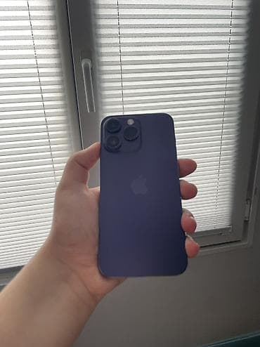 mini mac: IPhone 14 Pro Max, Б/у, 512 ГБ, Deep Purple, Коробка, 90 % — 6