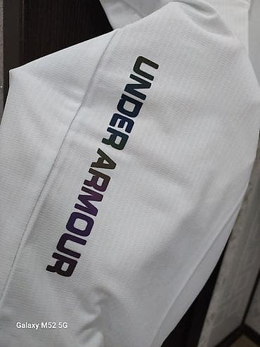 tech fleec: Мужская футболка, XL, Under Armour, Новый, цвет - Белый, Самовывоз — 3