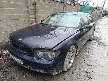 BMW 7 series: 2002 г., 4.4 л, Автомат, Бензин, Седан