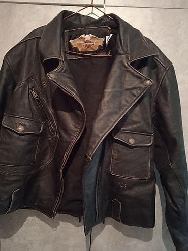 мото спортивный: Продаётся винтажный кожаный мотокостюм Harley-Davidson (можно — 4