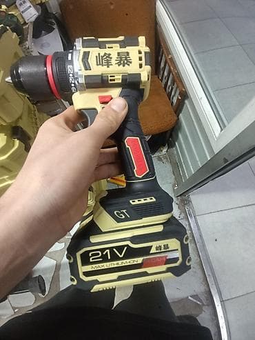 электрический шит: Аккумуляторная дрель-шуруповёрт 21V (бесщёточная) - Тип — 2