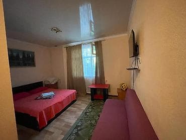 ош квартиа: 1 комната, Душевая кабина, Постельное белье, Парковка — 1