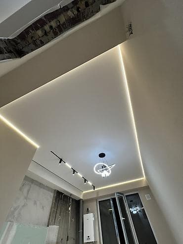 Натяжные потолки с интегрированным освещением - Современные решения lalafo.kg да Натяжные потолки с интегрированным освещением - Современные решения