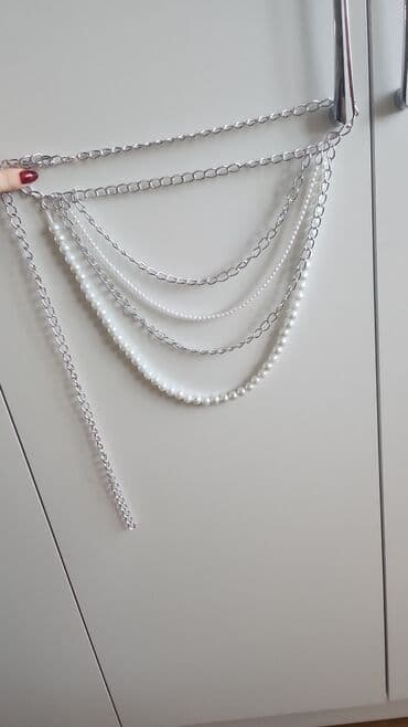 широкий ремень: Ремень, Материал: Металл, Женские, Новый — 4