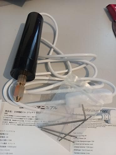 цанги: Мини дрель новая.USB-гравер/микродрель с проводным питанием - — 1