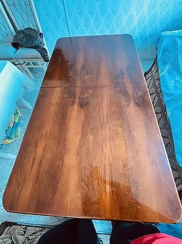 Столы-трансформеры: Стол трансформер Для кухни, Стол-тумба, Длина, см: 180/220 см, цвет - Коричневый — 4