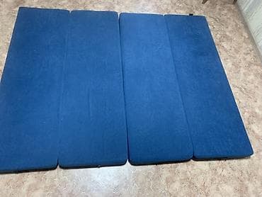 расклад: Складной матрас/диван-кровать трансформер, синий. - Конструкция — 1