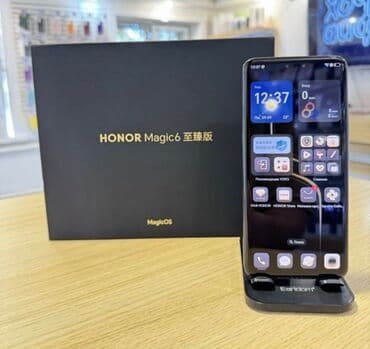 Honor Magic 6 Pro, Новый, 1 ТБ, цвет - Черный, 2 SIM, eSIM at lalafo.kg Honor Magic 6 Pro, Новый, 1 ТБ, цвет - Черный, 2 SIM, eSIM