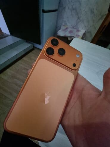 макбук в рассрочку: IPhone 17 Pro Max, Новый, 1 ТБ, Оранжевый, Коробка, 100 % — 7