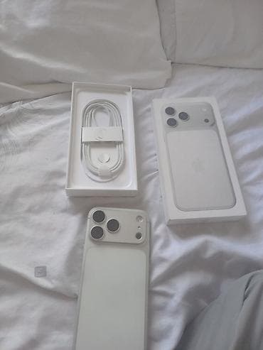 iphone 16 pro max: IPhone 15 Pro, Новый, 256 ГБ, White Titanium, Коробка, 100 % — 1