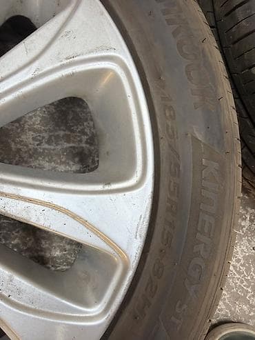 Колеса летние Hankook R15 185/55 на литых дисках Chevrolet - Размер — 9