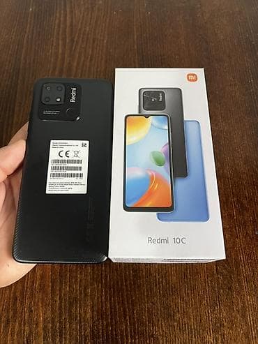 redmi 10 с: Redmi, Redmi 10C, Колдонулган, 128 ГБ, түсү - Боз, 2 SIM — 5