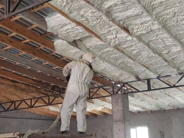 утепление домов фасадов: Утепление пеной Теплоизоляция ППУ Термоизоляция пенополиуретаном — 3