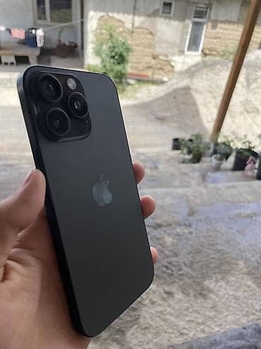turbo sim: IPhone 16 Pro Max, Б/у, 256 ГБ, Black Titanium, Чехол — 1