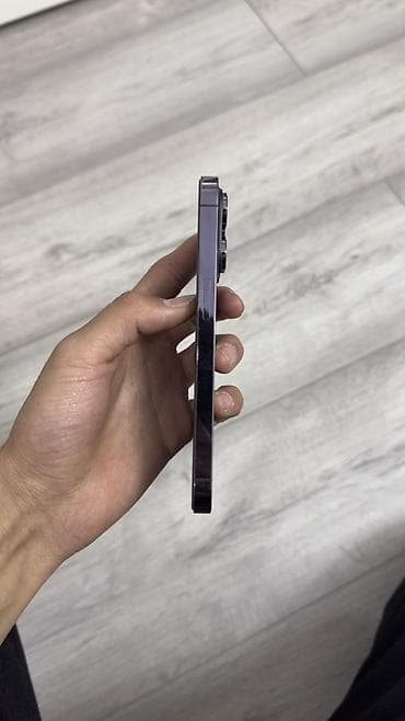 eos r: IPhone 14 Pro, Б/у, 256 ГБ, Deep Purple, 78 % — 2