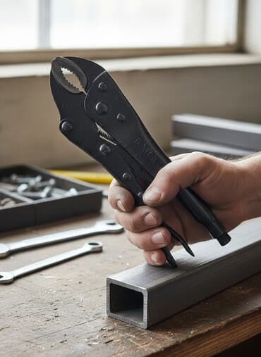 Быстрозажимные клещи с фиксатором ТЕХНОРЕЗ (ExProfil Quality Tools)