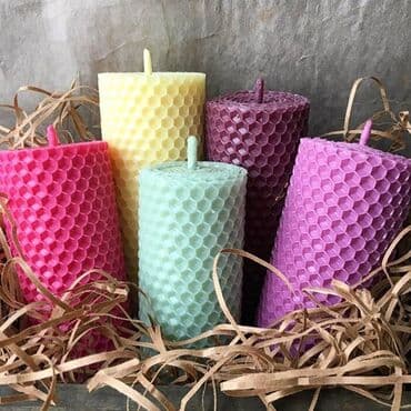 восковые свечи: Цветная вощина для изготовления свечей. С крупнейших заводов России — 8