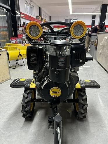 картофелесажалка: Минитрактор-мотоблок ROLF, дизель 10 л.с. Описание: - Компактный — 2