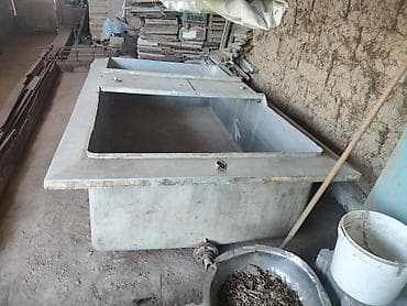 ножовка по металлу: Двухсекционная промышленная ванна/чан из нержавеющей стали - — 3