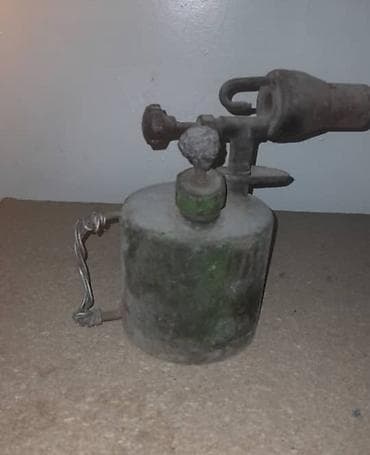 Балкалар: Ручная паяльная лампа (керосиновая/бензиновая), металлический бак с — 1