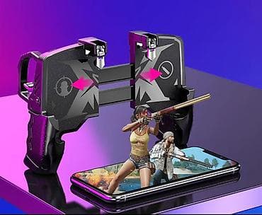 PS5 (Sony PlayStation 5): Игровой геймпад‑держатель для смартфона с курками - Универсальный — 5