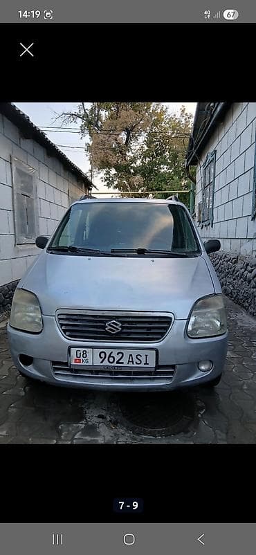 Suzuki Wagon R: 2004 г., 1.3 л, Механика, Бензин, Минивэн