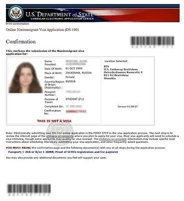 rp group: Заполнение онлайн‑анкеты DS‑160 для неиммиграционных виз США - — 1