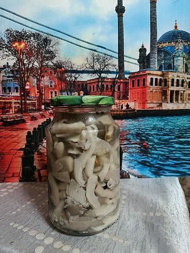 сдаю овощи фрукты: Продаю маринованные грибы Вешенки . (очень вкусные ) — 1