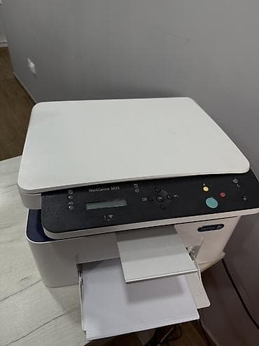 Принтеры: МФУ Xerox WorkCentre 3025 - Тип: монохромное лазерное МФУ 3‑в‑1 — — 1