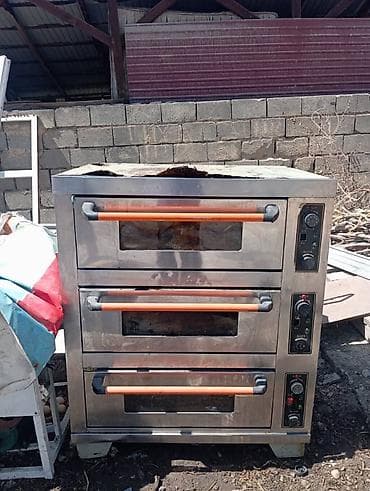 baking oven: Промышленная электрическая пекарская печь, 3-ъярусная. торг уместин — 1