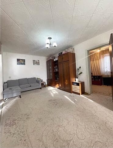 flat in osh: 2 комнаты, 45 м², 2 этаж, Косметический ремонт — 3