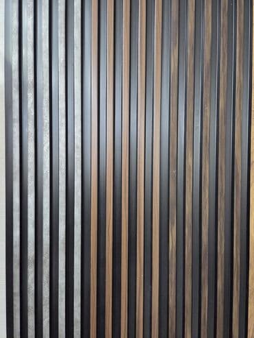 детская диван: 3 D панели, декоративная панель от 350 сомов, рейки, тв зона от 350 — 4