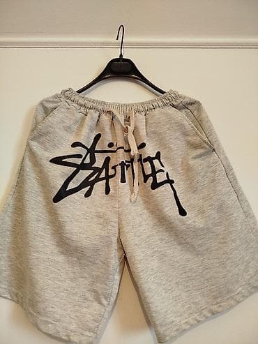 Мужские шорты, M, L, XL, Новый, цвет - Серый, Платная доставка